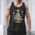 Baseball Christmas Tree Lights Men Tank Top Baseball Christmas Tree Lights Men Tank Top