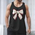 Baseball Coquette Bow Cute Baseball Game Men Tank Top Baseball Coquette Bow Cute Baseball Game Men Tank Top