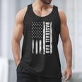 Baseball Dad American Flag Grunge Retro Vintage Father Men Tank Top Baseball Dad American Flag Grunge Retro Vintage Father Men Tank Top