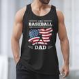 Baseball DAD American Flag Patriotic Father's Day Men Tank Top Baseball DAD American Flag Patriotic Father's Day Men Tank Top