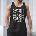 Baseball Dad Baseball Bat Sports Father's Day Men Men Tank Top Baseball Dad Baseball Bat Sports Father's Day Men Men Tank Top