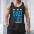 Baseball Dad Coach Father's Day Men Tank Top Baseball Dad Coach Father's Day Men Tank Top