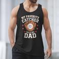 Baseball Dad Father's Day Catcher Men Men Tank Top