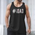 Baseball Dad Father's Day Baseball Player Fan Daddy Papa Men Tank Top