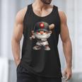 Baseball Dad Gnome With Baseball Bat For Grandpa Life Men Tank Top