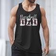 Baseball Dad Happy Fathers Day For Men Boys Baseball Lovers Men Tank Top