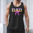 Baseball Dad Ice Cream Drip Game Day Family Matching Men Tank Top