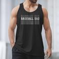 Baseball Dad Layered Text Father Coach Player Men Tank Top Baseball Dad Layered Text Father Coach Player Men Tank Top