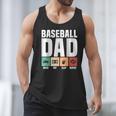 Baseball Dad Proud Little Slugger Father Humor Men Tank Top