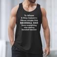 Baseball Dad Quote Excused Absence Letter To Whom Men Tank Top Baseball Dad Quote Excused Absence Letter To Whom Men Tank Top