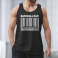 Baseball Dad Scan For Payment Barcode Father Men Tank Top Baseball Dad Scan For Payment Barcode Father Men Tank Top