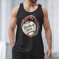 Baseball Dad Softball Glove And Ball Men Tank Top