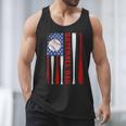 Baseball Dad USA American Flag Father's Day 4th Of July Men Tank Top Baseball Dad USA American Flag Father's Day 4th Of July Men Tank Top
