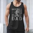Baseball Dad USA American Flag Father's Day Men Men Tank Top Baseball Dad USA American Flag Father's Day Men Men Tank Top