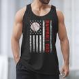 Baseball Dad USA American Flag Men Daddy Fathers Day Men Tank Top Baseball Dad USA American Flag Men Daddy Fathers Day Men Tank Top
