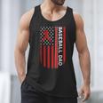 Baseball Dad Usa American Flag Patriotic Dad Father's Day Men Tank Top Baseball Dad Usa American Flag Patriotic Dad Father's Day Men Tank Top