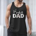 Baseball Dad Vintage Heart Present For Baseball Daddy Men Tank Top