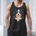 Baseball Dog Men & Women Men Tank Top