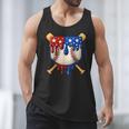 Baseball Drip American Flag Home Plate 4th Of July Patriotic Men Tank Top Baseball Drip American Flag Home Plate 4th Of July Patriotic Men Tank Top