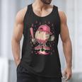 Baseball Drip Ice Cream Breast Cancer Awareness Boys & Girls Men Tank Top