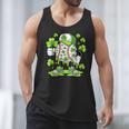 Baseball Drip Ice Cream Shamrock Irish St Patricks Men Men Tank Top