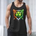 Baseball Drip Ice Cream St Patricks Day Shamrock Lucky Men Tank Top Baseball Drip Ice Cream St Patricks Day Shamrock Lucky Men Tank Top