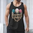 Baseball Drip Icecream Men Tank Top