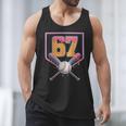 Baseball Drip Number 67 Fun Six Seven 6 7 Meme Men Tank Top Baseball Drip Number 67 Fun Six Seven 6 7 Meme Men Tank Top