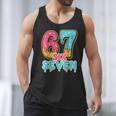 Baseball Drip Number 67 Player Trendy 6 7 Meme Men Tank Top Baseball Drip Number 67 Player Trendy 6 7 Meme Men Tank Top