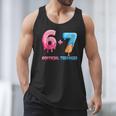 Baseball Ice Cream Drip 67 Official Teenager 13th Birthday Men Tank Top