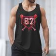 Baseball Ice Cream Drip Number 67 Meme Valentine Couple Love Men Tank Top