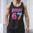 Baseball Ice Cream Drip Number 67 Player Or 67th Birthday Men Tank Top
