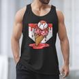 Baseball Ice Cream Drip Baseball Strawberry For Youth Red Men Tank Top