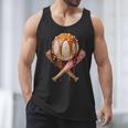 Baseball Ice Cream Drip Style Melting Ice Cream Youth Teen Men Tank Top