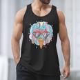 Baseball Ice Cream Heart Sunglasses Youth Boys Valentine Men Tank Top