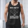 Baseball Math Double Play What Part Of Baseball Game Men Tank Top