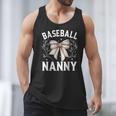 Baseball Nanny Baseball Coquette Bow Men Tank Top