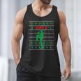 Baseball Player Christmas Pajama Send It Xmas PJs Boys Men Tank Top