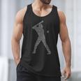 Baseball Player Typography Word Art Men Tank Top Baseball Player Typography Word Art Men Tank Top