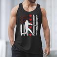 Baseball Silhouette Heart USA Flag Hearts American Boys Kids Men Tank Top Baseball Silhouette Heart USA Flag Hearts American Boys Kids Men Tank Top