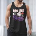 Big Sis Rookie Of Year 1st Birthday Baseball Theme Matching Men Tank Top Big Sis Rookie Of Year 1st Birthday Baseball Theme Matching Men Tank Top