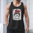 Bleached Tia Life Soccer Messy Bun Baseball Game Day Men Tank Top Bleached Tia Life Soccer Messy Bun Baseball Game Day Men Tank Top