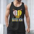 Bonus Mom Of Both Half Baseball Softball Ice Cream Drip Men Tank Top