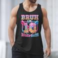 Boys 10 Double Digits 10th Birthday Ice Cream Baseball Drip Men Tank Top