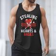 Boys Baseball Valentines Day Stealing Hearts Valentine Kids Men Tank Top Boys Baseball Valentines Day Stealing Hearts Valentine Kids Men Tank Top