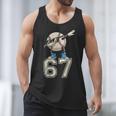 Boys Kids 67 Six Seven Sunglasses Dabbing Baseball Lover Men Tank Top