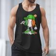 Boys St Patricks Day Irish Flag Kids Baseball Ice Cream Drip Men Tank Top Boys St Patricks Day Irish Flag Kids Baseball Ice Cream Drip Men Tank Top