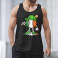 Boys St Patricks Day Kids Baseball Player Ice Cream Drip Men Tank Top