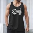 Bruh Baseball Style Number 41 Sports Bro Slang Meme Brother Men Tank Top Bruh Baseball Style Number 41 Sports Bro Slang Meme Brother Men Tank Top