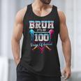 Bruh It's My 100 Days Of School Baseball Ice Cream Drip Boys Men Tank Top Bruh It's My 100 Days Of School Baseball Ice Cream Drip Boys Men Tank Top